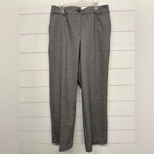 Hilary Radley Black and White Houndstooth Wide Leg Pants Size 8 NWT